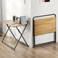 Escritorio de oficina de madera de estilo moderno escritorio de escritura plegable rectangular para el hogar