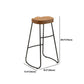1/4 Pieces Industrial Iron Bar Table Set Rectangle Pine Wood Bistro Set with Footrest Clearhalo 'Bar Furniture' 'furn' 'furn_home_bar_bar_sets' 'Furniture' 'Home Bars & Bar Sets' 'home_bar_bar_sets' 'Kitchen & Dining Furniture' 1200x1200_6b6fc77c-d25d-4c69-8ebe-1e529df019b5