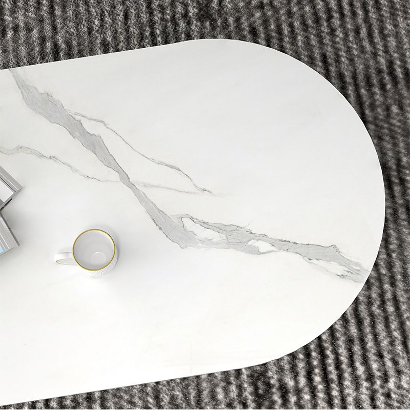 Contemporary Round Stone Pedestal Coffee Cocktail Table - 13.8''/15''/17.7'' H Clearhalo 'Coffee & Accent Tables' 'Coffee Tables' 'coffee_tables' 'furn' 'furn_coffee_tables' 'Furniture' 'furniture_coffee_tables' 'Living Room Furniture' 1200x1200_6b7085d5-4280-4cd2-a4a3-aa8fb0f929ec