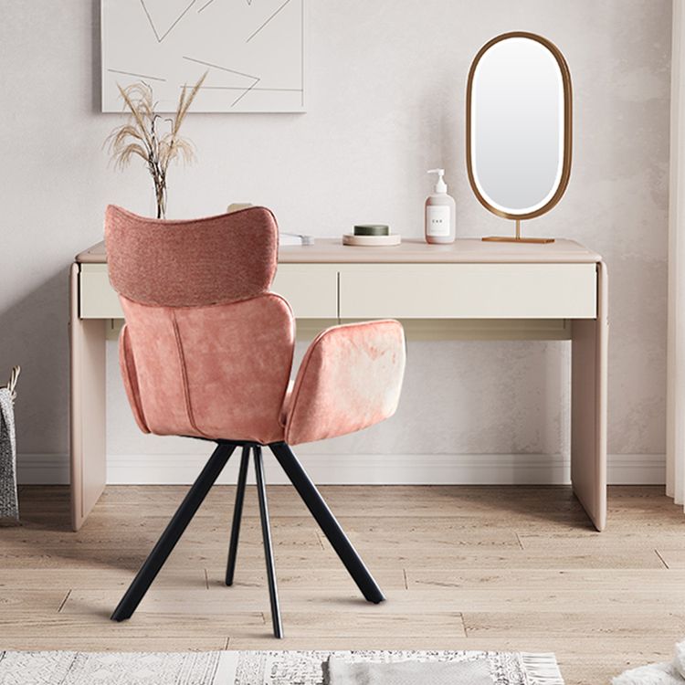 モダンなスタイルの作業椅子人間工学に基づいたパッド付きミッドバックタスクチェア