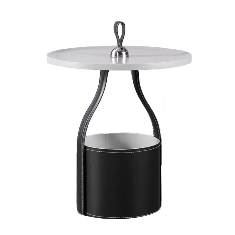 Tavolo laterale contemporaneo Piedistale con portata del soggiorno rotondo tavolo