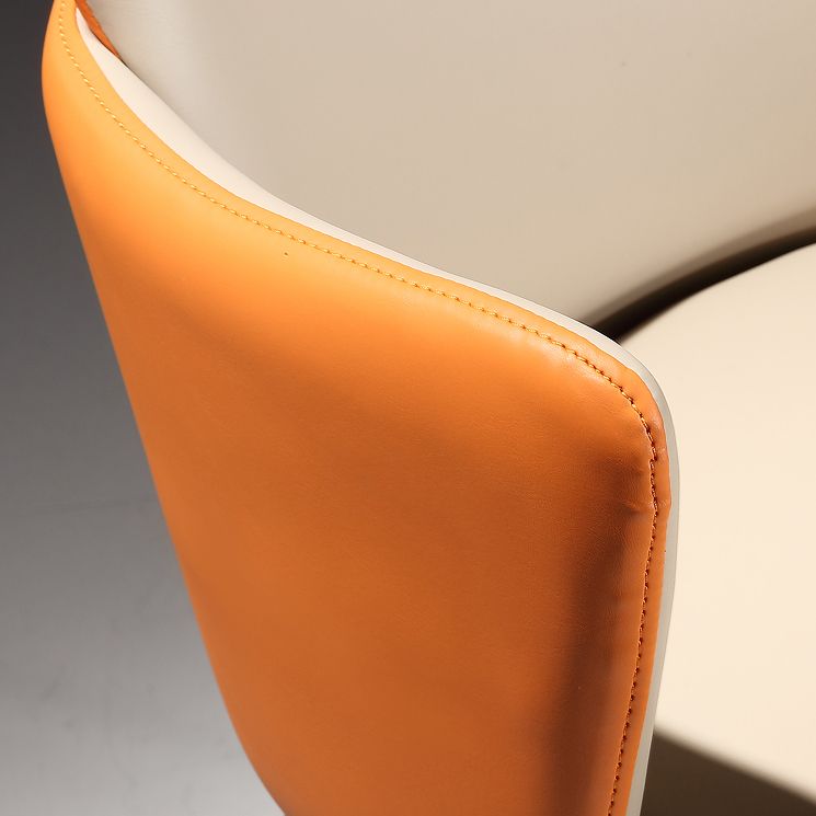 Modern Style Faux Leather Dining Side Chairs Upholstered Side Chairs for Restaurant Use Clearhalo 'Dining Chairs' 'Dining Tables & Seating' 'dining_chair' 'furn' 'furn_dining_chair' 'Furniture' 'Kitchen & Dining Furniture' 1200x1200_6b769927-b3b5-45b4-b9c3-3278c9a71c3e