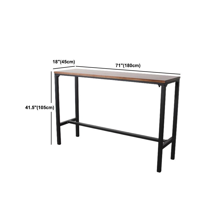 Set di tavoli da bar di lusso tradizionale 1/2/3 pezzi con una base nera