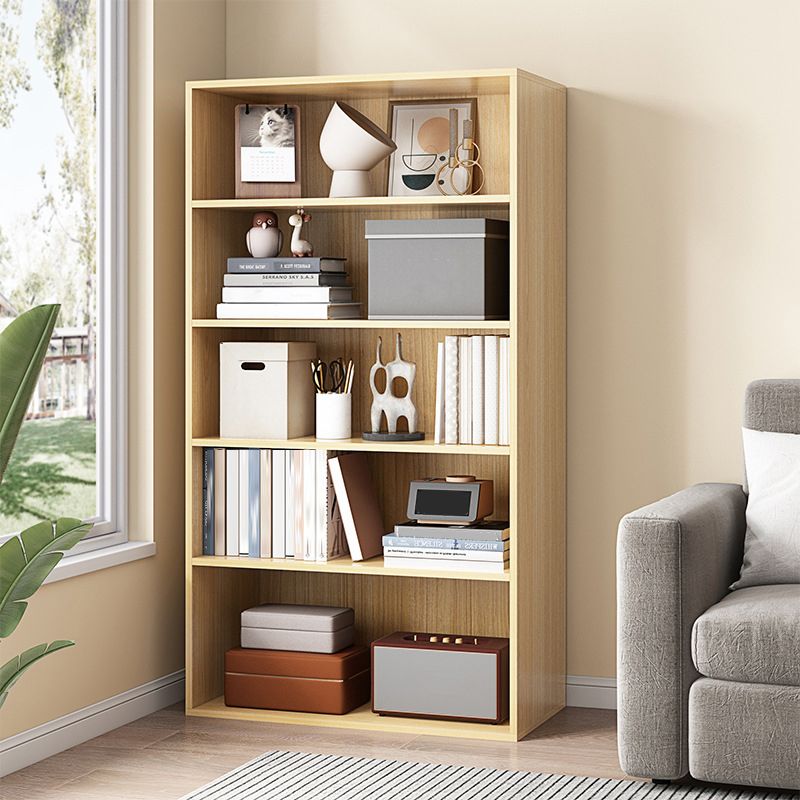 Closed Back Bookcase Engineered Wood Bookshelf for Home Office Study Room Clearhalo 'Bookcases' 'furn' 'furn_bookcases' 'Furniture' 'furniture_bookcases' 'Office Furniture' 1200x1200_6b78ca71-bc22-4d91-8858-bcce8f6f2b81