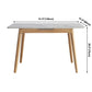 Rectangle Extendable Stone Dining Site Table Traditional Luxury Dinette Table for Home Clearhalo ' dining_table' 'Dining Tables & Seating' 'Dining Tables' 'furn' 'furn_dining_table' 'Furniture' 'furniture_dining_table' 'Kitchen & Dining Furniture' 'kitchen&dining_furn' 'kitchen' 'kitchen_dining_table' 1200x1200_6b7c4cb3-466d-4d5f-8735-ed4dd02f8811