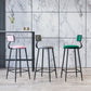 Modern Armless Backrest Counter Stool Iron Dining Room Bar Stool with Cushion Clearhalo 'Bar Furniture' 'Bar Stools' 'bar_stools' 'furn' 'furn_bar_stools' 'Furniture' 'Kitchen & Dining Furniture' 1200x1200_6b7c5e48-4cde-46e4-8555-2836fcd8a7de