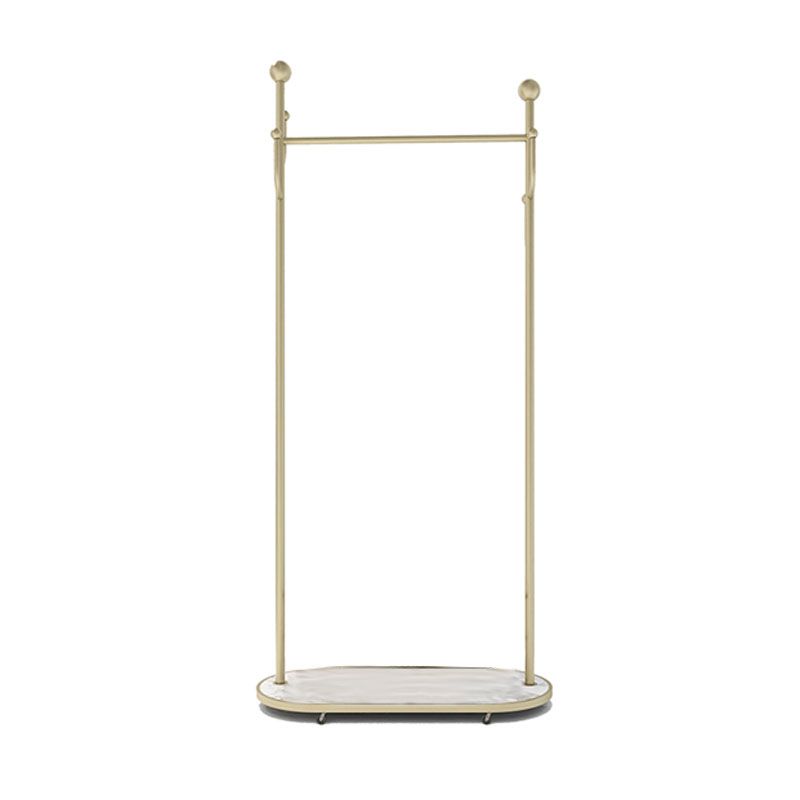 Metal Free Standing Hall Tree Contemporary Hall Stand con ganci per cappotto per il corridoio