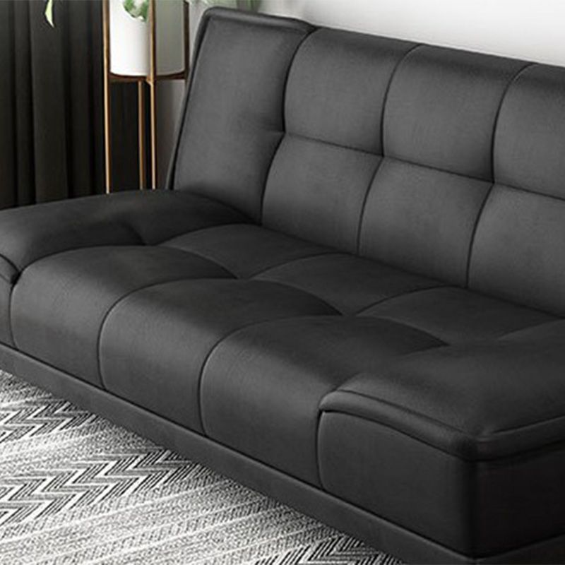 Contemporary Armless Adjustable Sofa Convertible Sofa for Living Room, Apartment
