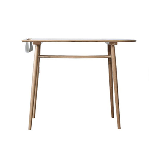 Mesa de pub de altura de barra contemporánea altura de pub de roble natural altura de comedor