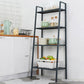 Contemporary Open Bookcase Metal Ladder Bookshelf for Kitchen Clearhalo 'Bookcases' 'furn' 'furn_bookcases' 'Furniture' 'Office Furniture' 1200x1200_6b89f3a1-25e0-46c7-a361-6e5df83a1102