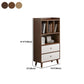 Libreria moderna per finiture opache in legno Bookcase con archiviazione dei cassetti
