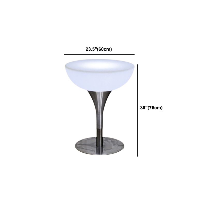 Polyethylene Round Table Industrial Style Restaurant Nightclub Lighting Bar Table Clearhalo 'Bar Furniture' 'Bar Tables' 'bar_tables' 'furn' 'furn_bar_tables' 'Furniture' 'Kitchen & Dining Furniture' 1200x1200_6b8c4961-7616-4326-b943-6d6da5b393f4