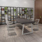 Traditional Luxury Dining Table Solid Wood Sled Base Dining Room Furniture Clearhalo ' dining_table' 'Dining Tables & Seating' 'Dining Tables' 'furn' 'furn_dining_table' 'Furniture' 'furniture_dining_table' 'Kitchen & Dining Furniture' 'kitchen&dining_furn' 'kitchen' 'kitchen_dining_table' 1200x1200_6b8cf09d-84c3-4f79-b888-0b2f7efb6afd