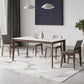 Nordic 1/2/5/7 Pieces Dining Set Sintered Stone Dining Table with Wooden Chairs Clearhalo 'Dining Room Sets' 'Dining Tables & Seating' 'dining_room_set' 'furn' 'furn_dining_room_set' 'Furniture' 'furniture_dining_room_set' 'Kitchen & Dining Furniture' 1200x1200_6b8d6da9-e433-48ef-a88b-0f6a69fcffca