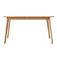 Modern Oak Wood Table for Restaurant Rectangle Dining Table with 4 Legs Clearhalo 'Dining Tables & Seating' 'Dining Tables' 'dining_table' 'furn' 'furn_dining_table' 'Furniture' 'furniture_dining_table' 'Kitchen & Dining Furniture' 'kitchen' 'kitchen_dining_table' 1200x1200_6b902904-d767-42da-be30-76e6f561cb7a