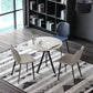 Contemporary Round Shape Standard Dining Table Sintered Stone Dining Table for Kitchen Clearhalo ' dining_table' 'Dining Tables & Seating' 'Dining Tables' 'furn' 'furn_dining_table' 'Furniture' 'furniture_dining_table' 'Kitchen & Dining Furniture' 'kitchen&dining_furn' 'kitchen' 'kitchen_dining_table' 1200x1200_6b90da10-20b6-4387-a5b7-ff7588154739