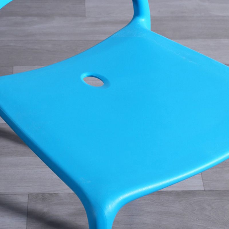 Scandinavian Plastic Kitchen and Dining Room Chair Open Back Dining Side Chair Clearhalo 'Dining Chairs' 'Dining Tables & Seating' 'dining_chair' 'furn' 'furn_dining_chair' 'Furniture' 'furniture_dining_chair' 'Kitchen & Dining Furniture' 1200x1200_6b95c1a3-760e-41ab-b347-9db588dd0e1d