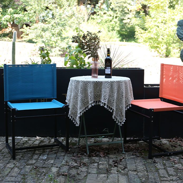 Contemporary Dining Chair Armless Chair with Metal Legs for Kitchen Clearhalo 'Dining Chairs' 'Dining Tables & Seating' 'dining_chair' 'furn' 'furn_dining_chair' 'Furniture' 'Kitchen & Dining Furniture' 1200x1200_6b992bd8-8699-4913-82ee-f5ae45e6d871