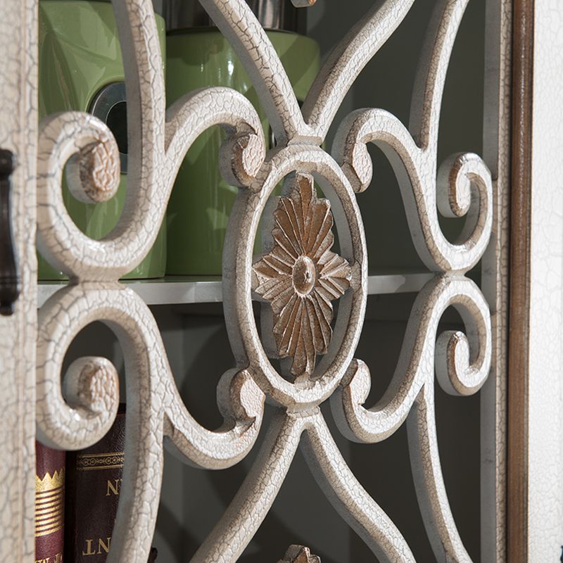 Industrial Accent Cabinet with Drawers and Bracket Legs Side Cabinet Clearhalo 'Cabinets & Chests' 'cabinets_chests' 'furn' 'furn_cabinets_chests' 'Furniture' 'Living Room Furniture' 1200x1200_6b9b7645-bddb-4dc6-9dac-1fd400b1b605