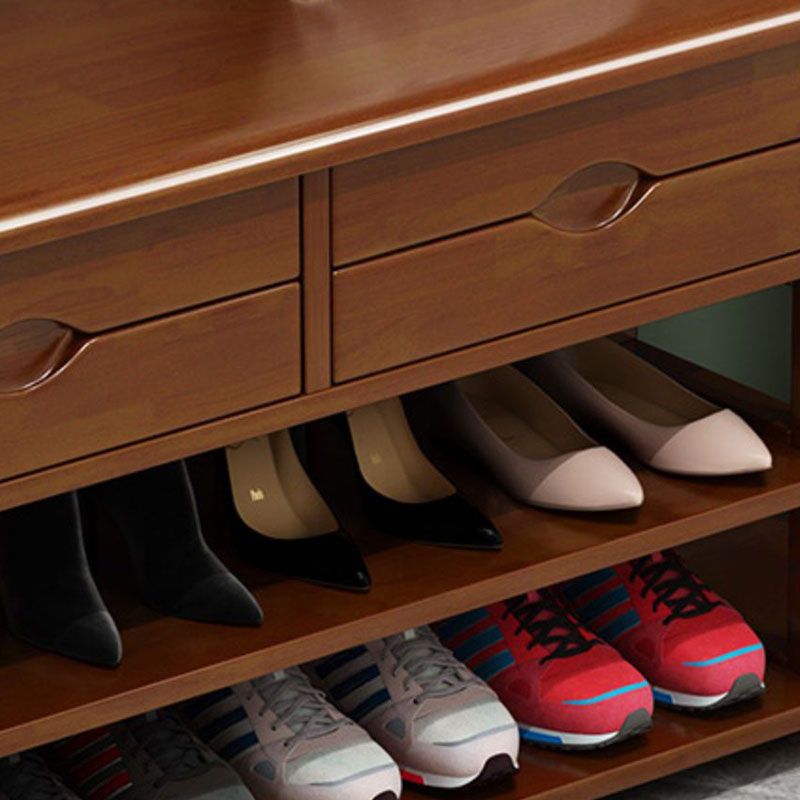 Mid-Century Modern Seating Bench Rectangle Shoe Storage Entryway Bedroom Bench Clearhalo 'Benches' 'Chairs & Seating' 'furn' 'furn_benches' 'Furniture' 'Living Room Furniture' 1200x1200_6b9e0ae0-f556-4877-a9fa-e4308f933bc2