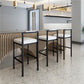 Black Iron Low Back Barstool Industrial Restaurant Tall Stool with Square Seat Clearhalo 'Bar Furniture' 'Bar Stools' 'bar_stools' 'furn' 'furn_bar_stools' 'furniture_bar_stools' 'Kitchen & Dining Furniture' 'kitchen&dining_furn' 'kitchen' 'kitchen_furn' Furniture' 1200x1200_6ba65df2-74ab-4133-a46c-468a4f724cab