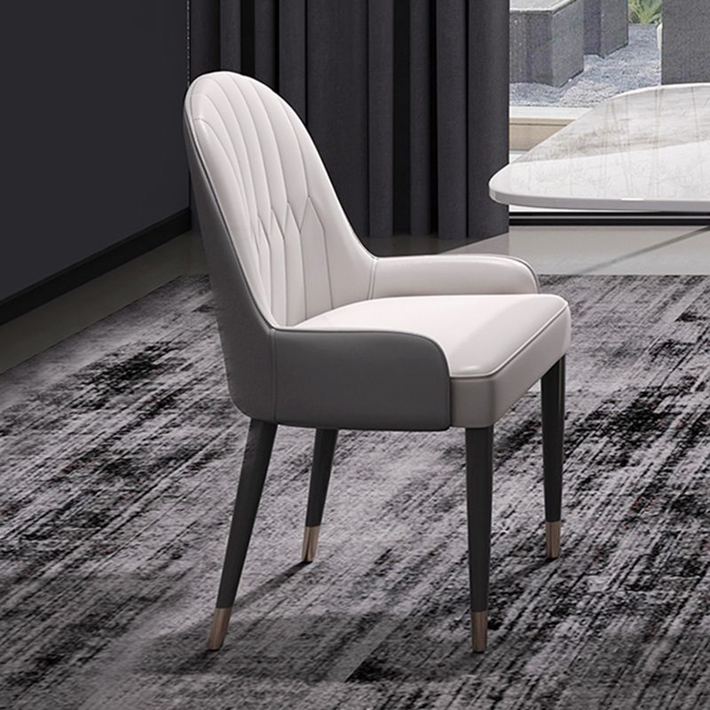 Modern Sintered Stone White Dining Set with Rectangle Table and Gold Legs Dining Set Clearhalo 'Dining Room Sets' 'Dining Tables & Seating' 'dining_room_set' 'furn' 'furn_dining_room_set' 'Furniture' 'furniture_dining_room_set' 'Kitchen & Dining Furniture' 'kitchen&dining_furn' 'kitchen' 1200x1200_6ba7777e-867c-423f-b4d0-2ffdc20bf887