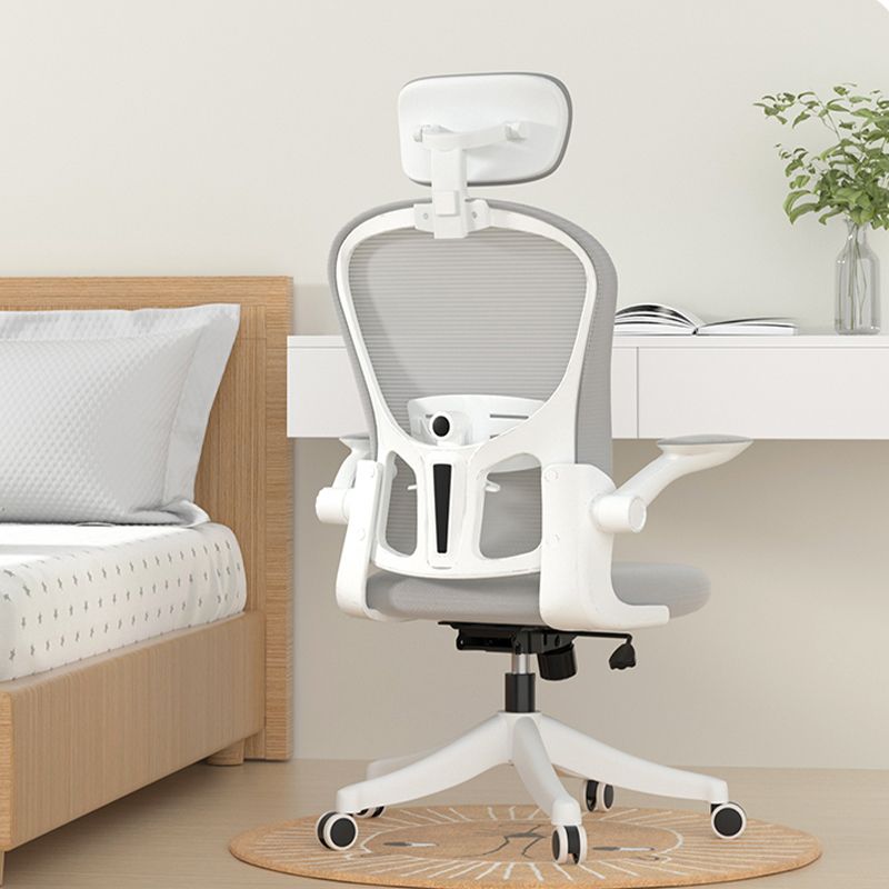 Sedia da ufficio ergonomica moderna sedia da retro a mesh per ufficio