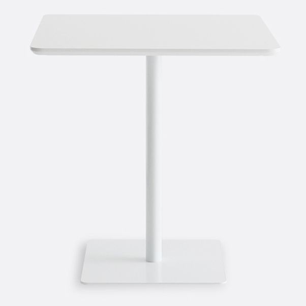 Square Pedestal Dinner Table Industrial Style MDF Dining Table for Indoor Clearhalo ' dining_table' 'Dining Tables & Seating' 'Dining Tables' 'furn' 'furn_dining_table' 'Furniture' 'furniture_dining_table' 'Kitchen & Dining Furniture' 'kitchen&dining_furn' 'kitchen' 'kitchen_dining_table' 1200x1200_6ba80ca5-943b-474c-a6ae-35e97ccdd5a6