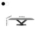 Rectangle Contemporary Dining Room Table Sintered Stone Table with Black Pedestal Base Clearhalo ' dining_table' 'Dining Tables & Seating' 'Dining Tables' 'furn' 'furn_dining_table' 'Furniture' 'furniture_dining_table' 'Kitchen & Dining Furniture' 'kitchen&dining_furn' 'kitchen' 'kitchen_dining_table' 1200x1200_6ba8d052-fdba-4857-af89-cffb4a52b2aa