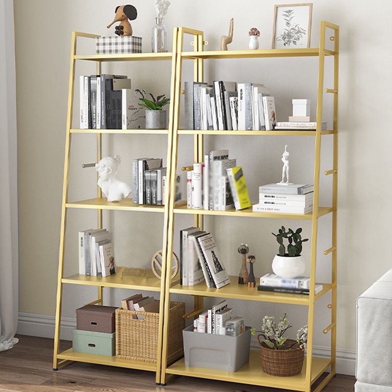 55.51"H Bookshelf Scandinavian Style Open Back Bookcase for Home Office Clearhalo 'Bookcases' 'furn' 'furn_bookcases' 'Furniture' 'furniture_bookcases' 'Office Furniture' 1200x1200_6baa5b1d-ce3a-425d-9d34-52fde568913c