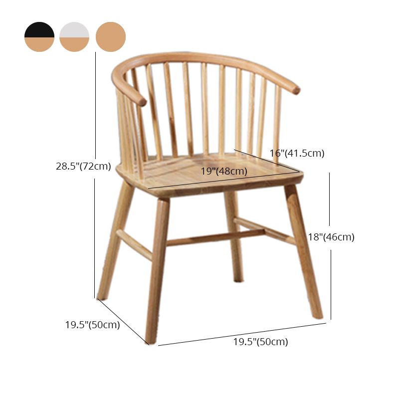 Contemporary Style Dining Wooden Chair Kitchen Dining Armless Side Chairs Clearhalo ' kitchen&dining_furn' 'Dining Chairs' 'Dining Tables & Seating' 'dining_chair' 'furn' 'furn_dining_chair' 'Furniture' 'furniture_dining_chair' 'Kitchen & Dining Furniture' 'kitchen' 1200x1200_6bae80f8-8bba-4530-9382-1630412a4585