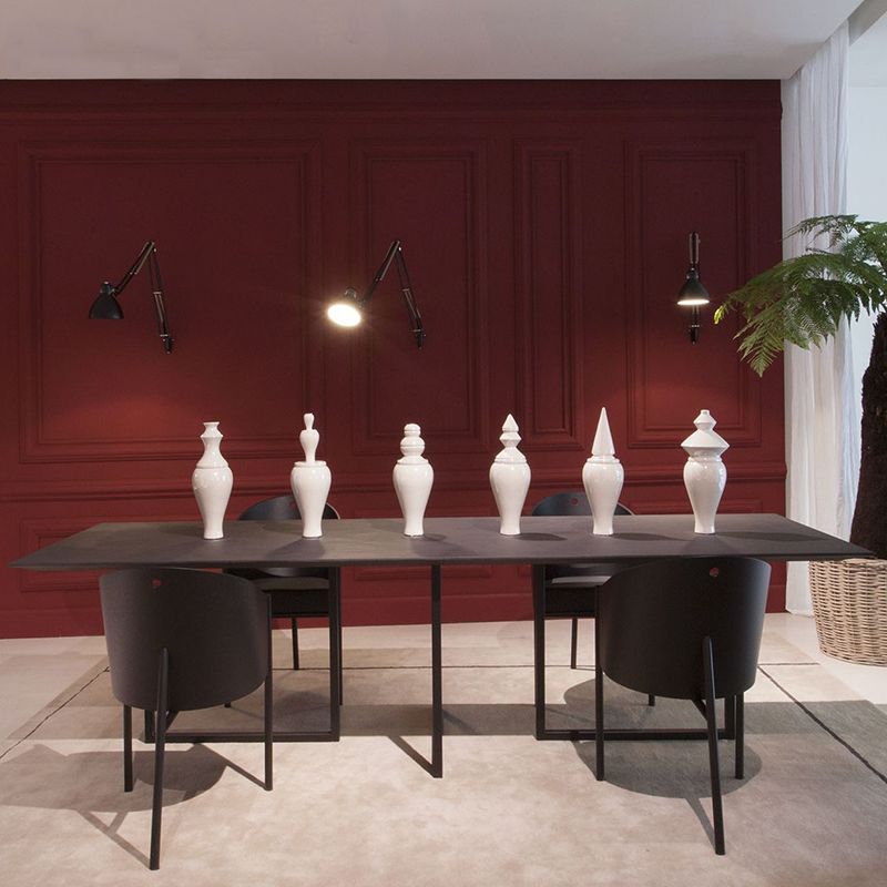 Solid Wood Top Dining Table Industrial Fixed Table for Dining Room Clearhalo ' dining_table' 'Dining Tables & Seating' 'Dining Tables' 'Furniture' 'furniture_dining_table' 'Kitchen & Dining Furniture' 'kitchen&dining_furn' 'kitchen' 'kitchen_dining_table' 1200x1200_6bb5370b-bb13-43e9-926e-ebd19f60e6b2