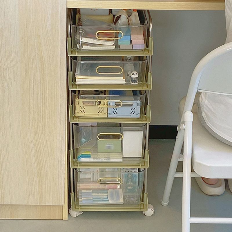 Modern Open Back Standard Bookshelf Plastic boekenkast voor studieruimte