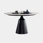 Modern Style Round Shape Dining Set Sintered Stone Top Dining Table Furniture for Restaurant Clearhalo 'Dining Room Sets' 'Dining Tables & Seating' 'dining_room_set' 'furn' 'furn_dining_room_set' 'Furniture' 'furniture_dining_room_set' 'Kitchen & Dining Furniture' 'kitchen&dining_furn' 'kitchen' 1200x1200_6bbebf6e-7db4-45e9-9e4e-6aaa462e4654