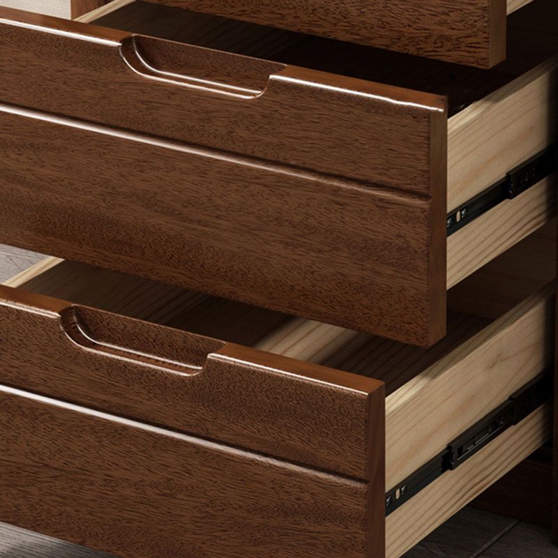15.6 Inch Width Storage Chest Modern Solid Wood Dresser with 3/4/5 Drawers Clearhalo 'Bedroom Furniture' 'Dressers & Chests' 'dressers_chests' 'furn' 'furn_dressers_chests' 'Furniture' 1200x1200_6bc29cb0-2030-4eb6-95e3-7e600b09099b