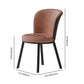 Contemporary Leathaire Restaurant Arm Chair Matte Finish Open Dining Chair Clearhalo ' kitchen&dining_furn' 'Dining Chairs' 'Dining Tables & Seating' 'dining_chair' 'furn' 'furn_dining_chair' 'Furniture' 'furniture_dining_chair' 'Kitchen & Dining Furniture' 'kitchen' 1200x1200_6bc59f4b-8f77-45f2-8f61-0d961a102244