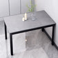 Industrial Style Sintered Stone Dining Table 4 Legs Base Rectangle Table for Home Clearhalo ' dining_table' 'Dining Tables & Seating' 'Dining Tables' 'furn' 'furn_dining_table' 'Furniture' 'furniture_dining_table' 'Kitchen & Dining Furniture' 'kitchen&dining_furn' 'kitchen' 'kitchen_dining_table' 1200x1200_6bc5f0ba-5cdb-47a7-857c-70fb8e2595bf