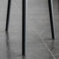 Contemporary Dining Chair Armless Chairs with Plastic Legs for Home