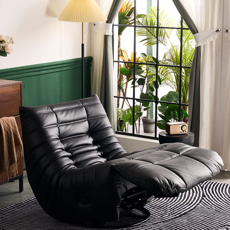 Ricevitore di alette contemporanee reclinabile a pezzi di colore solido per interni