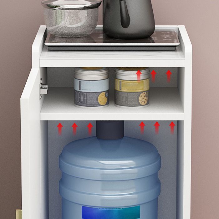 Server da pranzo interno glam di casa di finitura opaca con mobile