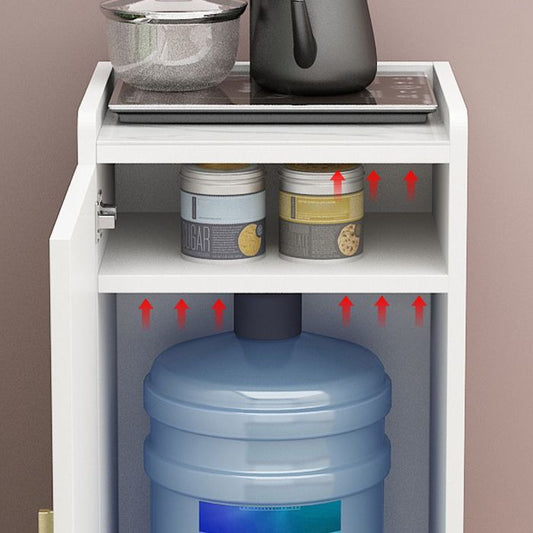 Server da pranzo interno glam di casa di finitura opaca con mobile