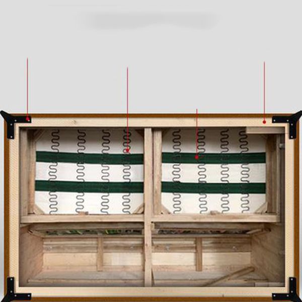 Canapé sectionnel Glam de 32 po de hauteur avec coussin en cuir blanc et dossier sectionnel
