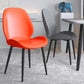 Contemporary Indoor-Outdoor Metal Chair Home Wingback Armless Side Chair Clearhalo ' kitchen&dining_furn' 'Dining Chairs' 'Dining Tables & Seating' 'dining_chair' 'furn' 'furn_dining_chair' 'Furniture' 'furniture_dining_chair' 'Kitchen & Dining Furniture' 'kitchen' 1200x1200_6bce9b64-a1ca-426a-b395-3206bbce00e9