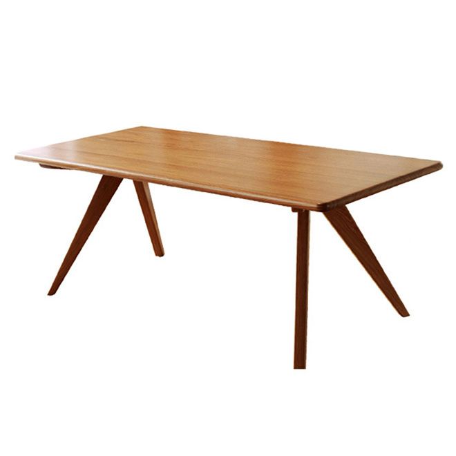 Modern 1/5/7 Pieces Dining Set Rectangle Pine Wood Dining Table for Dining Room Clearhalo 'Dining Room Sets' 'Dining Tables & Seating' 'dining_room_set' 'furn' 'furn_dining_room_set' 'Furniture' 'Kitchen & Dining Furniture' 1200x1200_6bcf2c90-6e88-4d8a-b34a-a6b5bd502b92