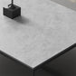 Table basse rectangulaire en bois avec base à tréteaux en acier et table de cocktail