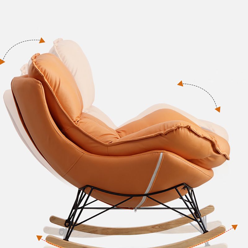 Chaise à bascule canapé d'alimentation mère