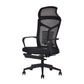 Black Modern & Contemporary Office Chair Fixed Arms Mid Back Home Office Chair Clearhalo 'furn' 'furn_office_chair' 'Furniture' 'Office Chairs' 'Office Furniture' 'office_chair' 1200x1200_6bd55e89-91fc-448e-8a68-382dbef3cbee