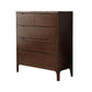 Rubberwood Accent Chest 11.81" Wide Rectangle Standard Chest with Drawers Clearhalo 'Cabinets & Chests' 'cabinets_chests' 'furn' 'furn_cabinets_chests' 'Furniture' 'Living Room Furniture' 1200x1200_6bd68bb9-dedb-42da-80d6-fd68b48c8450
