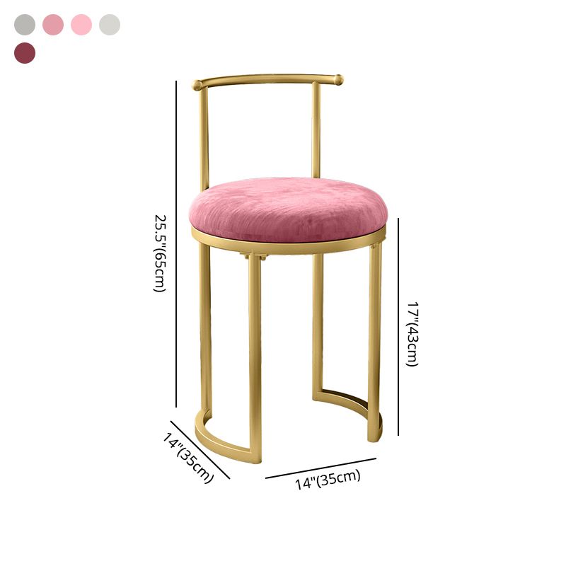 Scandinavian Style Upholstered Dining Chair Open Back Single Armless Dining Side Chair Clearhalo ' kitchen&dining_furn' 'Dining Chairs' 'Dining Tables & Seating' 'dining_chair' 'furn' 'furn_dining_chair' 'Furniture' 'furniture_dining_chair' 'Kitchen & Dining Furniture' 'kitchen' 1200x1200_6bd68d35-77ac-470d-b29f-10d280f42e3b