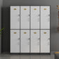 Natural Finish Cabinet with Hinged Door Contemporary Interior Storage Cabinet